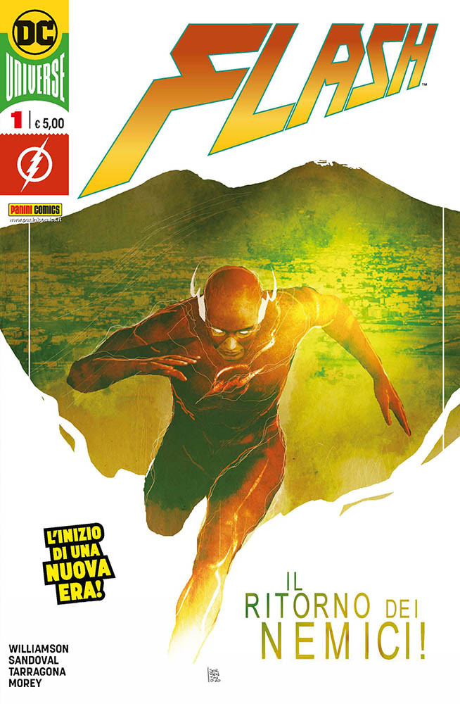 Panini Comics - Flash 1 - Copertina di Andrea Sorrentino- Napoli