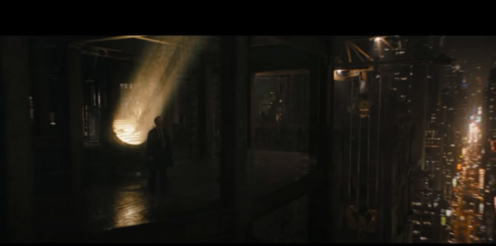 The Batman - film - Gotham - Bat segnale