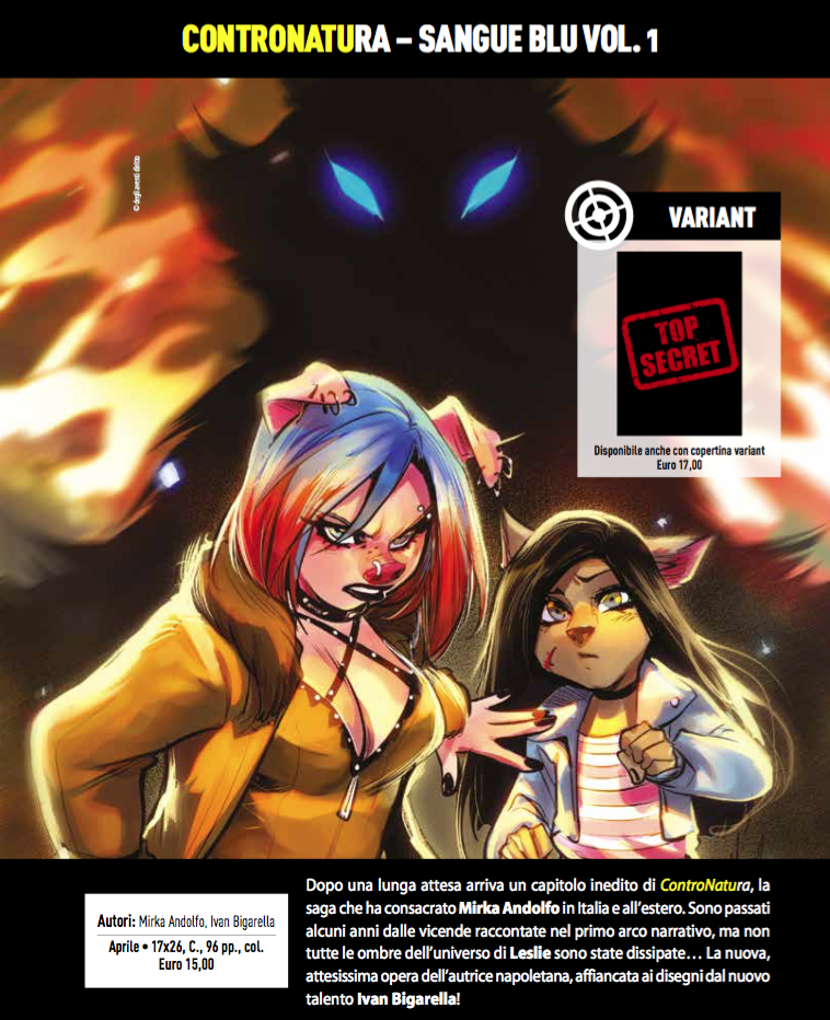 Panini Comics - Contronatura - Sangue Blu - Vol.1