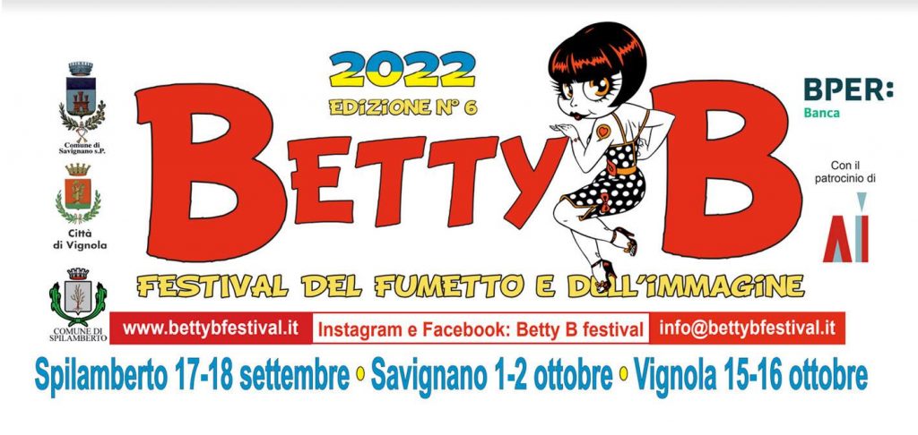 BettyB - Festival del fumetto e dell'immagine 2022