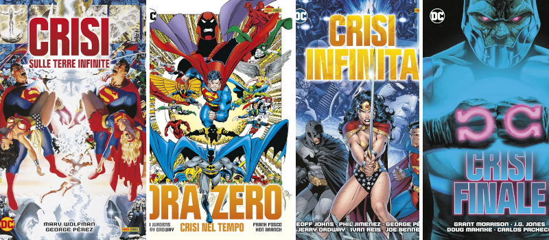 Fumetti - Gli eventi DC Comics - Crisi - Panini Comics