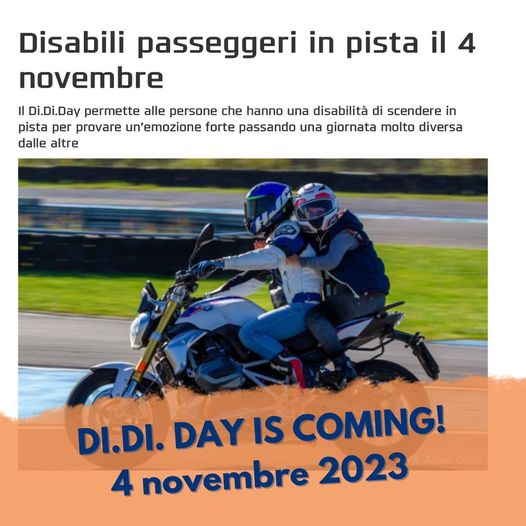 DI.DI.Day - 4 novembre 2023 - Autodromo Vallelunga - Campagnano (RM)