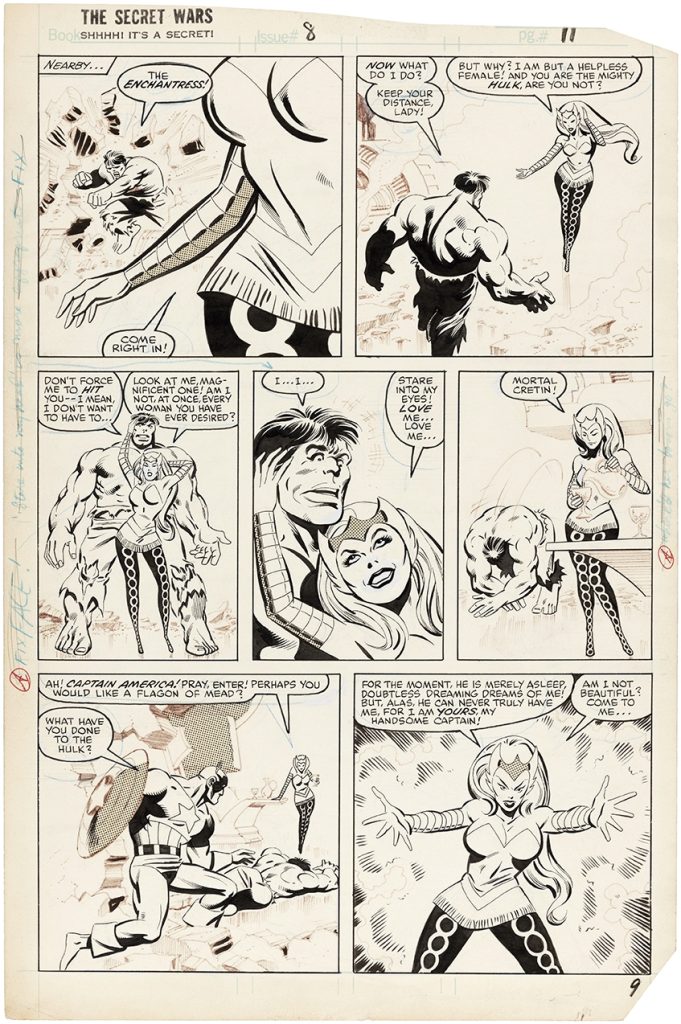 Marvel Super Heroes: Secret Wars - Tavola originale 2
