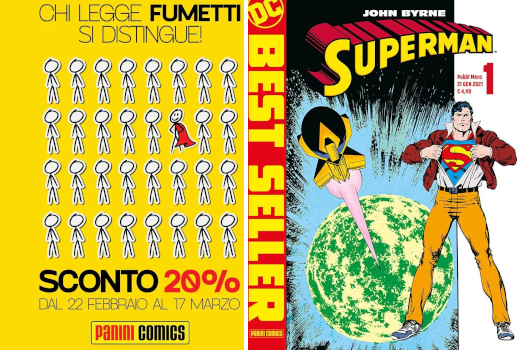 DC Best Seller - Superman di John Byrne - Panini Comics - Pomozione sconto 20%