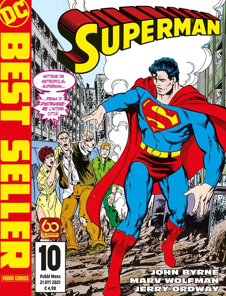 DC Best Seller - Superman di John Byrne n.10 - Panini Comics