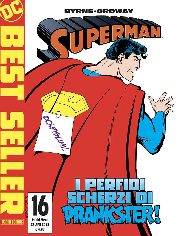 DC Best Seller - Superman di John Byrne n.16 - Panini Comics