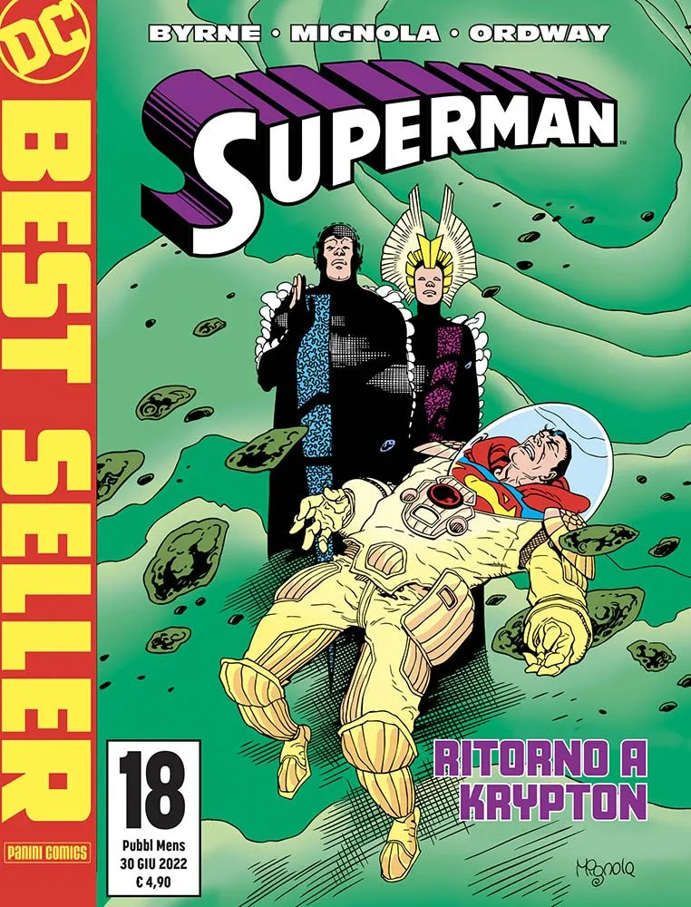 DC Best Seller - Superman di John Byrne n.18 - Panini Comics