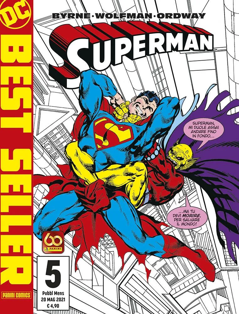 DC Best Seller - Superman di John Byrne n.5 - Panini Comics