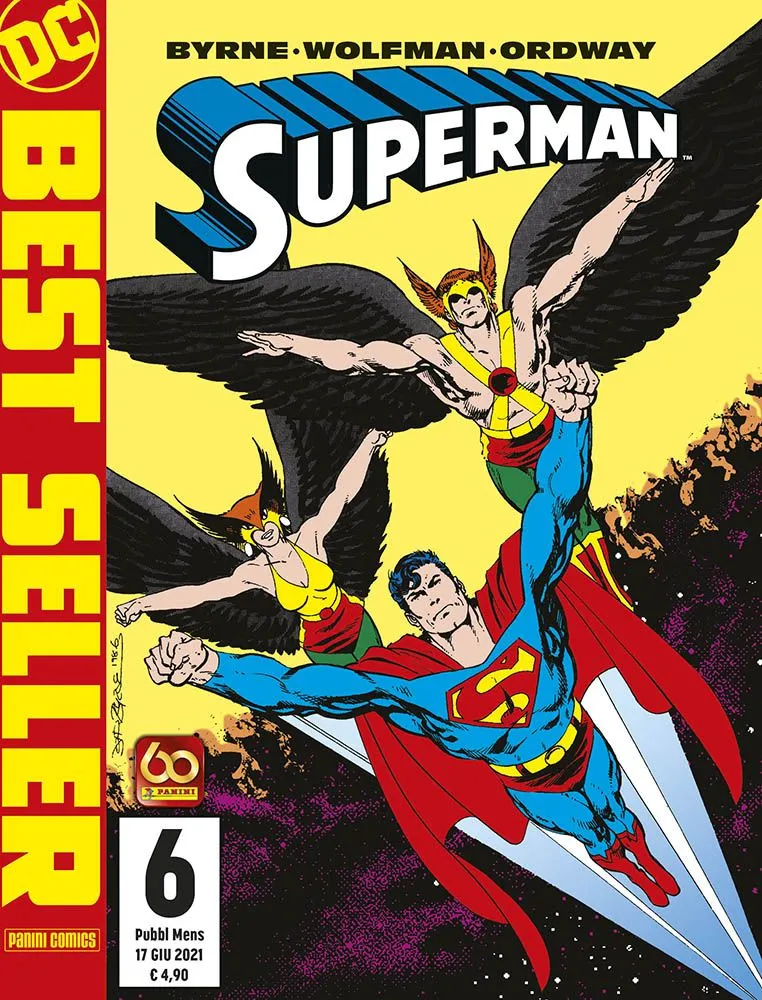 DC Best Seller - Superman di John Byrne n.6 - Panini Comics