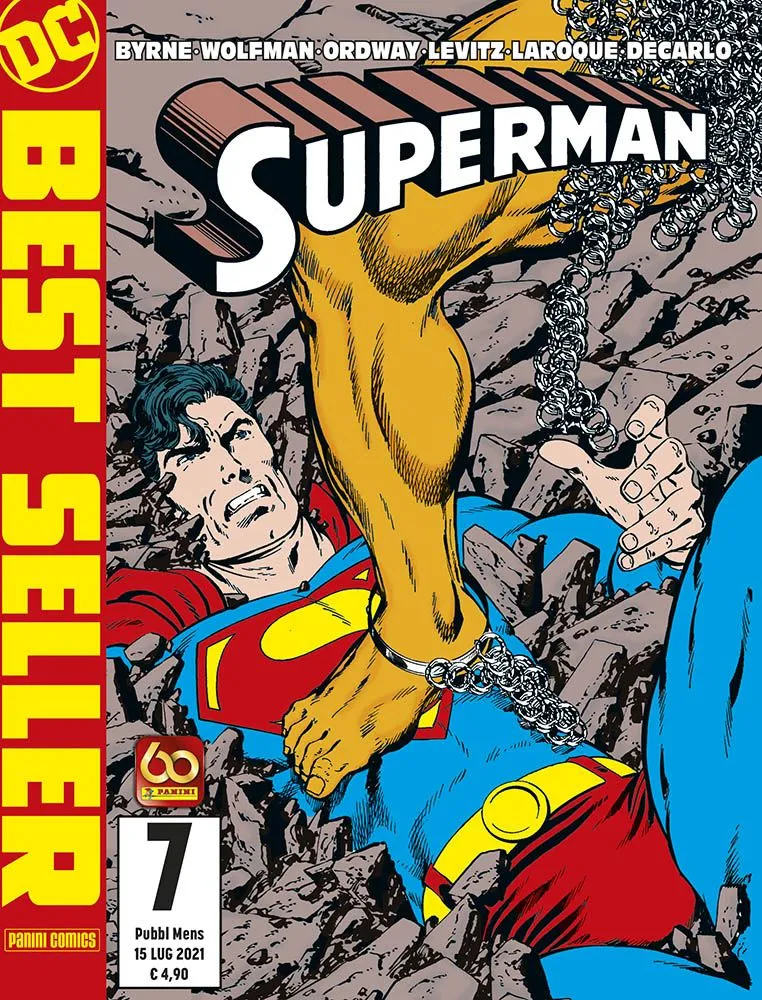 DC Best Seller - Superman di John Byrne n.7 - Panini Comics