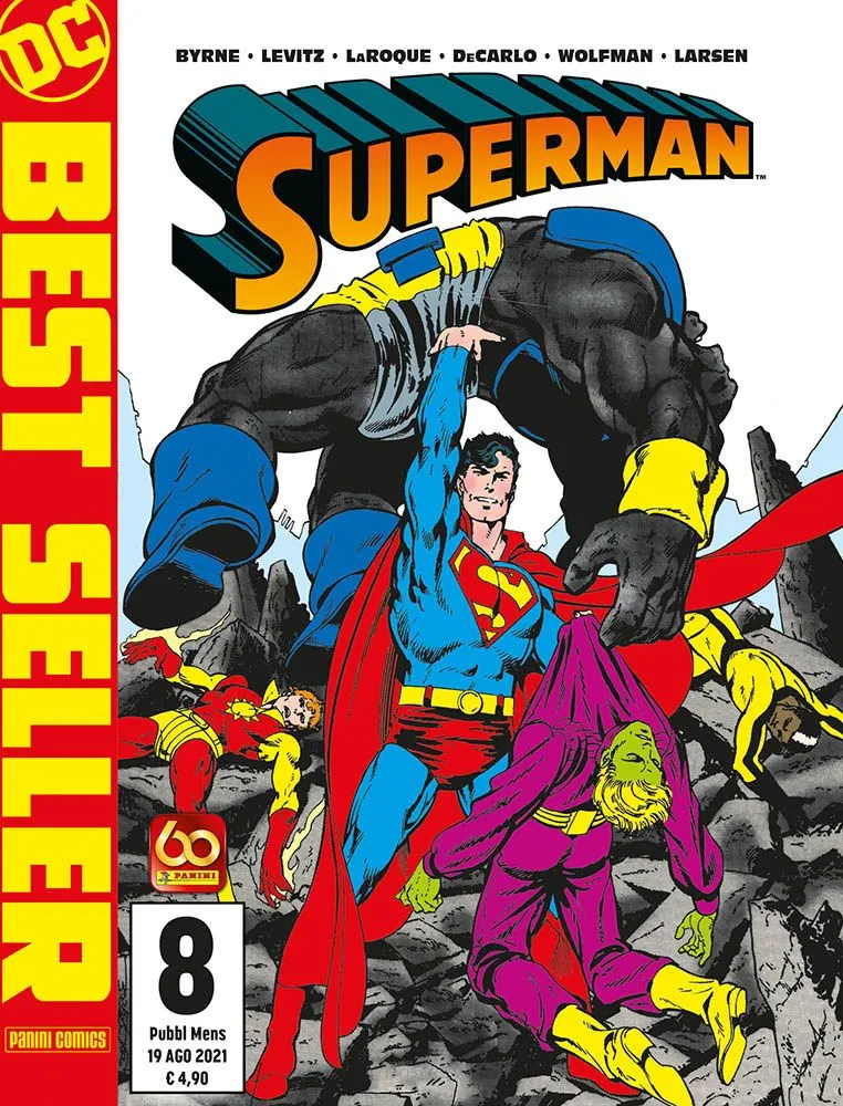 DC Best Seller - Superman di John Byrne n.8 - Panini Comics