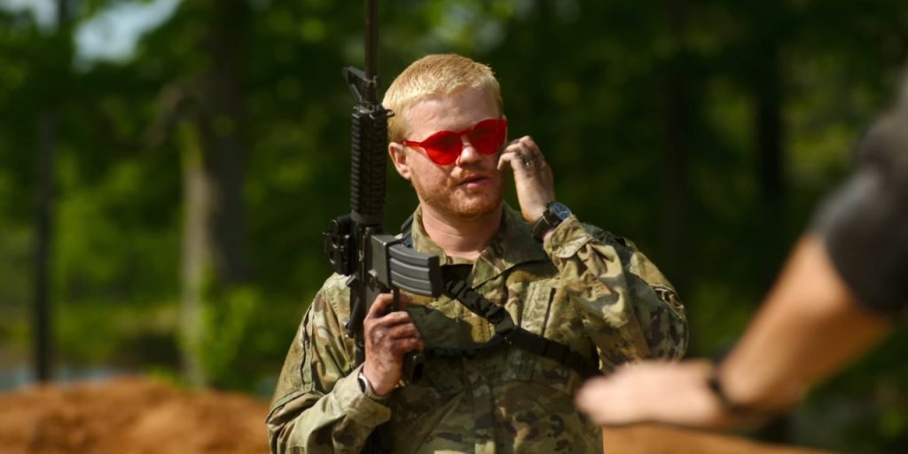 Civil War - Jesse Plemons interpreta il capo della milizia paramilitare dedita alla pulizia etnica