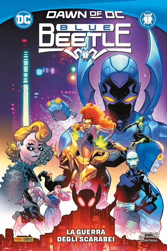 DC Comics - Blue Beetle n.1 - La guerra degli scarabei - copertina - Panini Comics