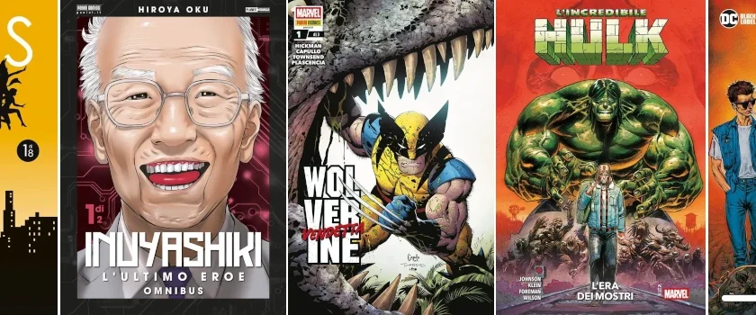 Uscite Panini Comics di giovedì 27 febbraio 2025 - Manga - Comics numeri 1 - serie e miniserie