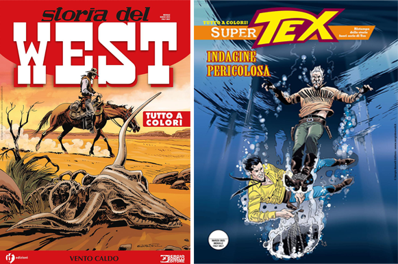 Sergio Bonelli - Uscite del 5 marzo 2025 - Storia del West 72 - Super Tex 41